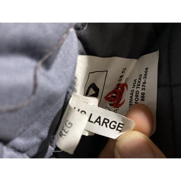 Wenaas Halliburton HRC2 Antiflame Warm Insulated Oilfield Coveralls Size L - Picture 9 of 10